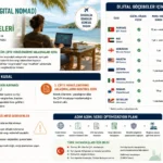 Dijital Göçebeler (Digital Nomad) İçin Vergilendirme ve En Uygun Vergili Ülkeler