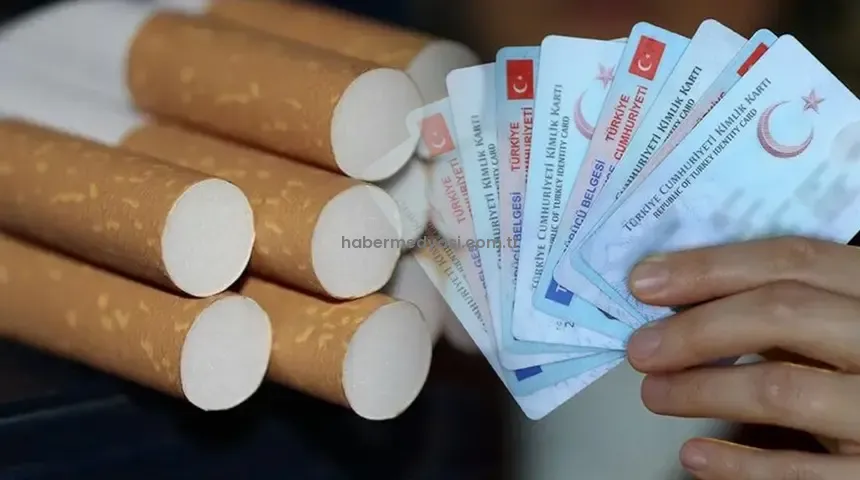 Sigara Satışında TC Kimlik Numarası Taslağı